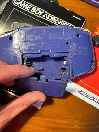 Nintendo Game Boy Advance Morado + Caja