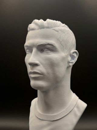 Busto Cristiano Ronaldo CR7 Stampa 3D