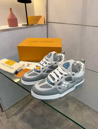 Zapatillas Louis Vuitton Skate Grises Nuevas