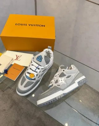 Zapatillas Louis Vuitton Skate Grises Nuevas