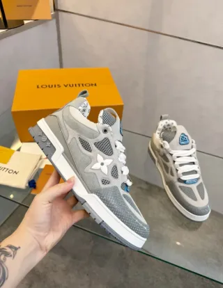 Zapatillas Louis Vuitton Skate Grises Nuevas