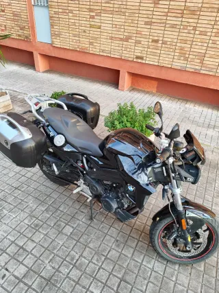 BMW F800R Negra