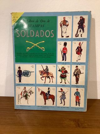 Libro de Oro Sellos Soldados Uniformes Militares