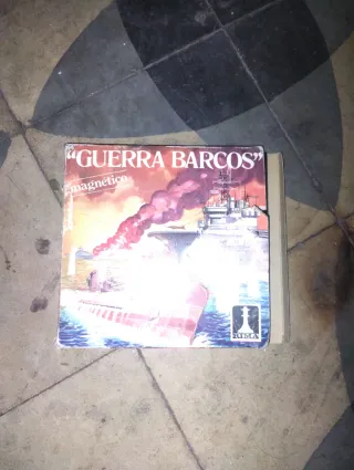 Juego Guerra Barcos Magnético Vintage
