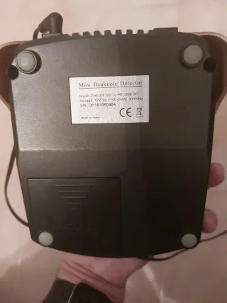 Detector de billetes