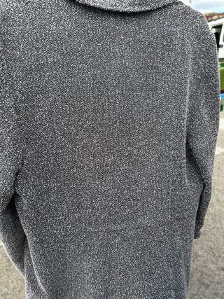 Abrigo H&M Gris Mujer