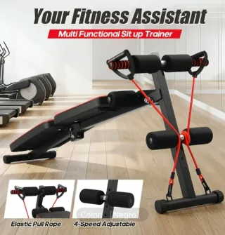 Banco de ejercicios plegable