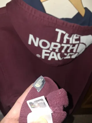 Sudadera Capucha de The North Face Color Burdeos