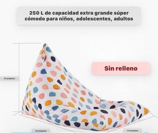 Funda para puf de Almacenamiento