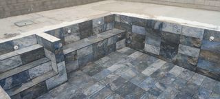 Azulejos para piscina y terrazas.