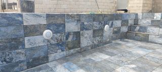 Azulejos para piscina y terrazas.
