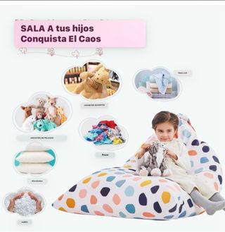 Funda para puf de Almacenamiento