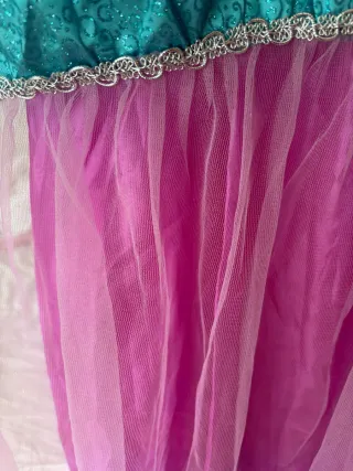 Disfraz Princesa Morado y Turquesa