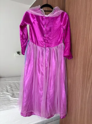 Disfraz Princesa Morado y Turquesa