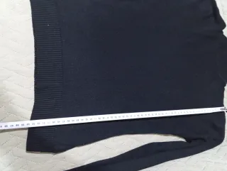 Jersey Negro Mujer Cuello Alto