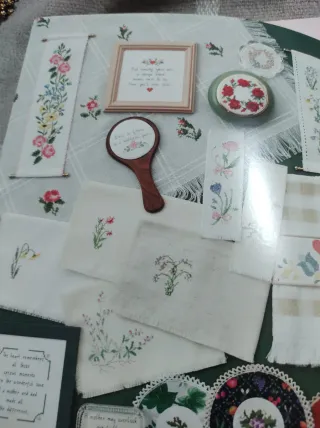 Cuadernillos punto cruz Cross stitch