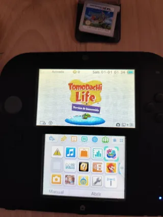 Nintendo 2DS Negra y Azul