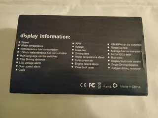 Pantalla HUD OBD 2 Velocímetro Digital Universal