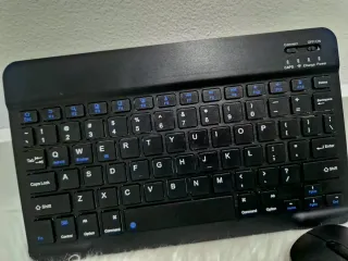 Teclado e Rato Wireless Preto