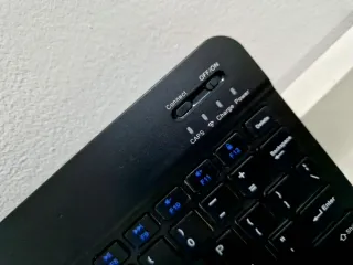 Teclado e Rato Wireless Preto