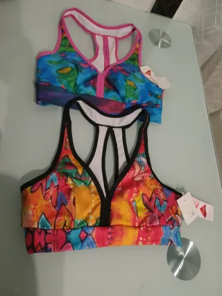 2 Tops Deportivos Multicolor