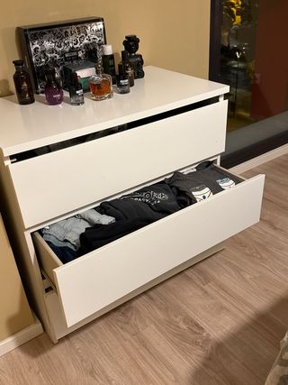 Cómoda blanca 3 cajones
