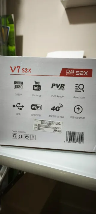 Receptor Satélite GTMedia V7 S2X Full HD WiFi ✅