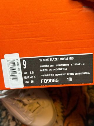 Nike Blazer Mid Roam Beige/Bianco