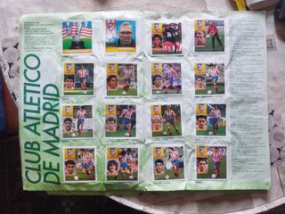 Álbum Cromos Liga Fútbol 92-93