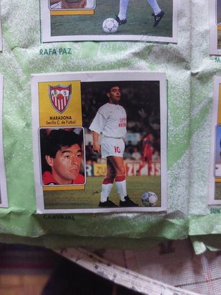 Álbum Cromos Liga Fútbol 92-93
