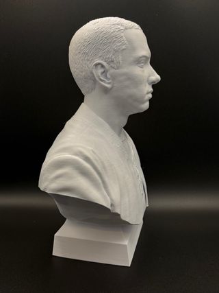 Busto eminem rapper 25cm Stampa 3D