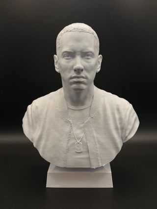 Busto eminem rapper 25cm Stampa 3D