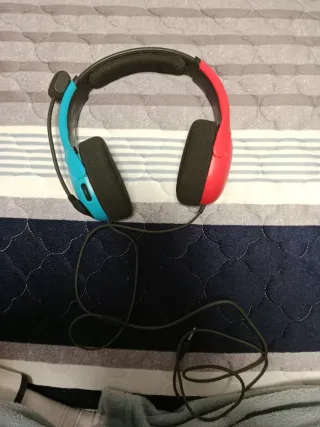 Cascos para Nintendo Switch (Azul y Rojo)