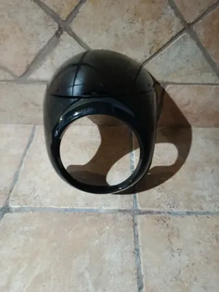 Cúpula Visera Moto Harley Davidson Negra