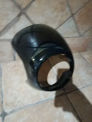 Cúpula Visera Moto Harley Davidson Negra