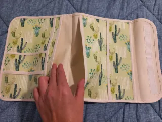 Portadocumentos bebé cactus