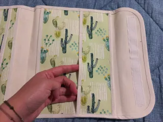 Portadocumentos bebé cactus