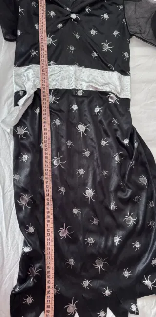 Disfraz bruja negro talla 11-14