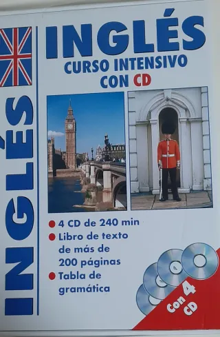 Libro Inglés Curso Intensivo + 4 CDs