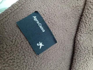 Manta polar marrón suave