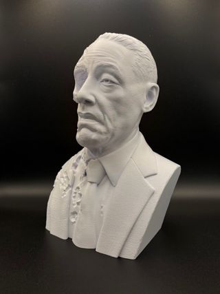 Busto gustavo fring gus stampa 3D altezza 25cm