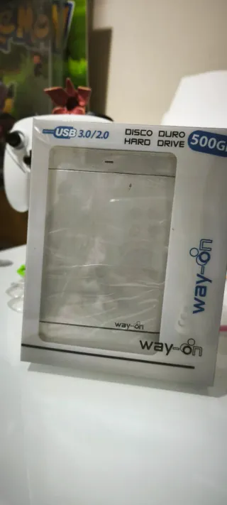 Disco Duro Externo Way-On 500GB USB 3.0 ✅