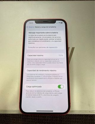 iPhone 12 128GB Rojo