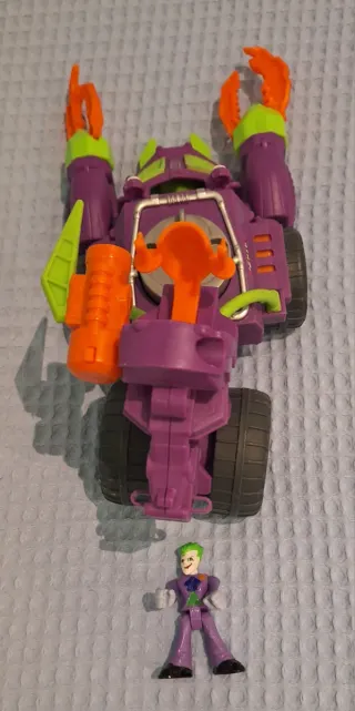 Coche The Joker Morado y Naranja