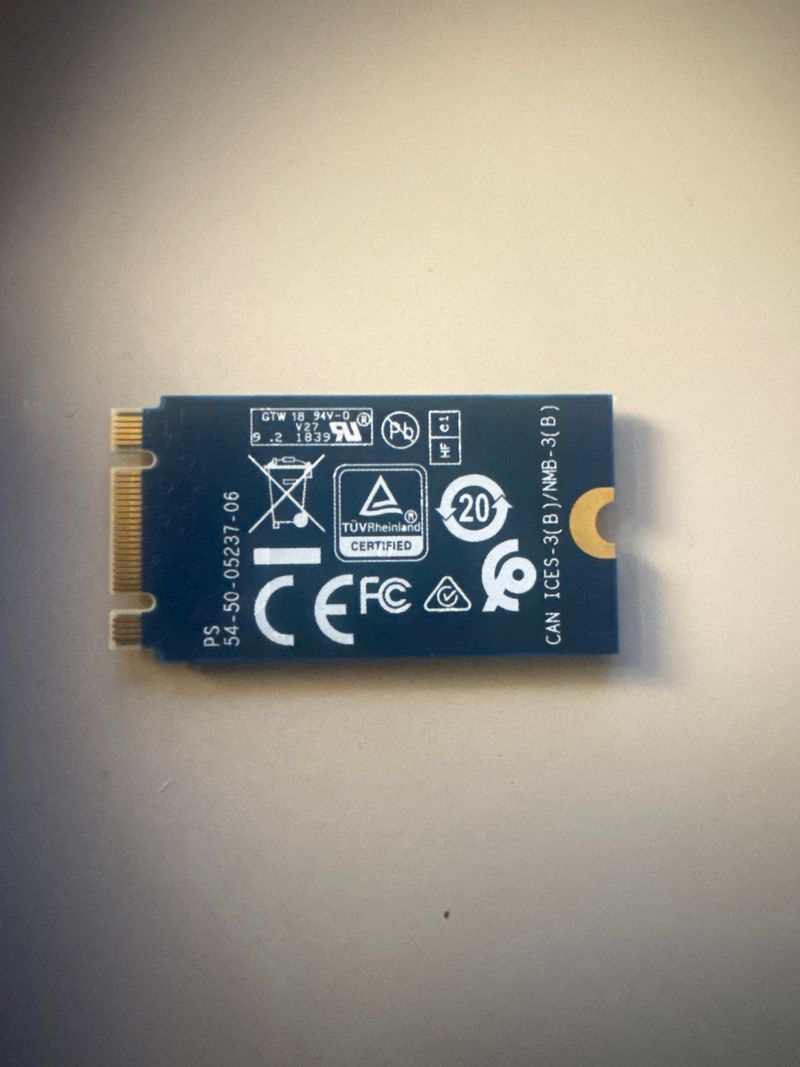 Disco Duro SSD 256GB M.2 NVMe
