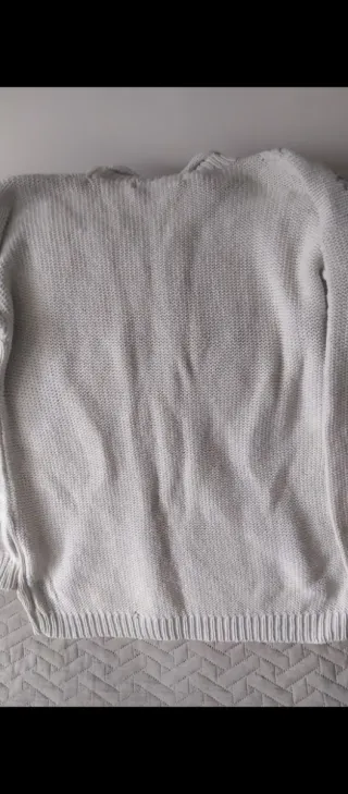 Jersey mujer hilo grueso bordado