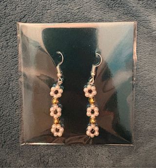 Pendientes Flores Bisutería Artesanal