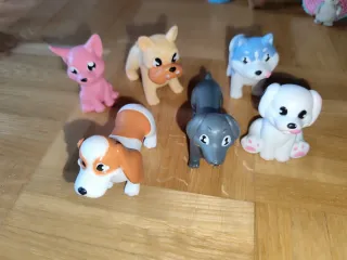 Set 6 Perritos Juguete