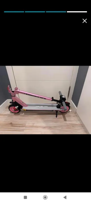 Patinete Eléctrico RCB Rosa nuevo