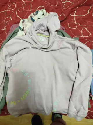 Lote 9 peças roupa menina